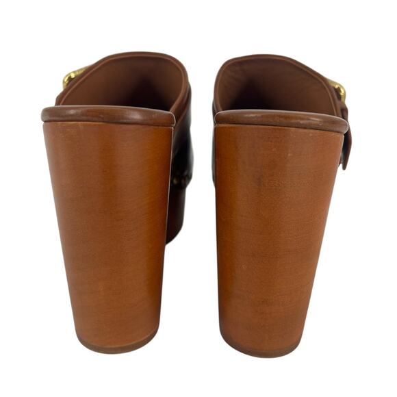 Chloe Jeanette Studded Platform Clogs - Picture 11 of 16